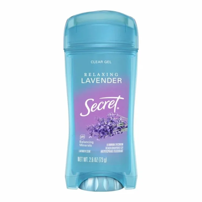 Secret Fresh Antiperspirant Deodorant Clear Gel Luxe Lavender 73g
