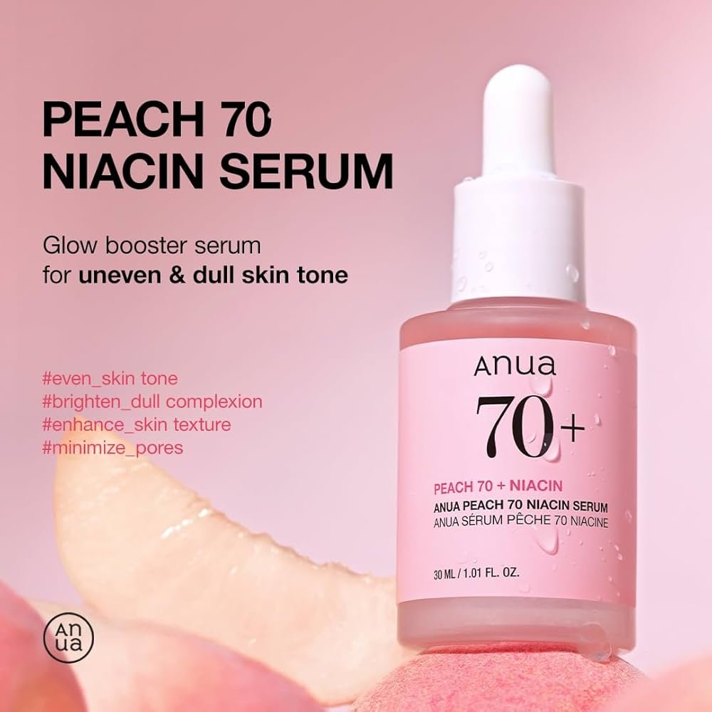 Anua – Peach 70% Niacinamide Serum 30ml – Image 3
