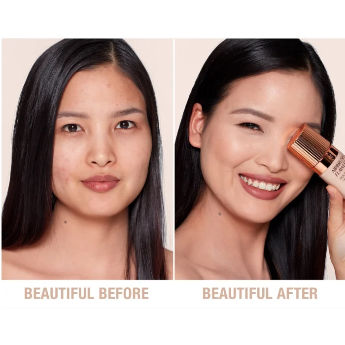 CHARLOTTE TILBURY - AIRBRUSH FLAWLESS FOUNDATION - 4 Neutral – Image 3