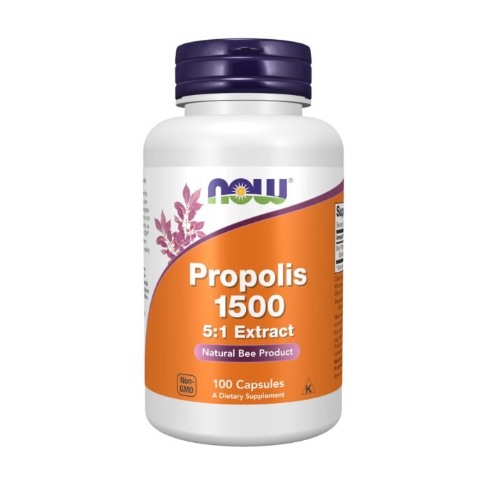Now Foods – Propolis 1500, 100 Capsules