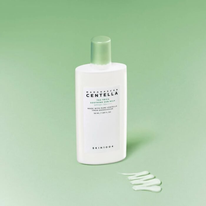 SKIN1004 Madagascar Centella Tea-Trica Soothing Sun Milk SPF50+ – Image 4