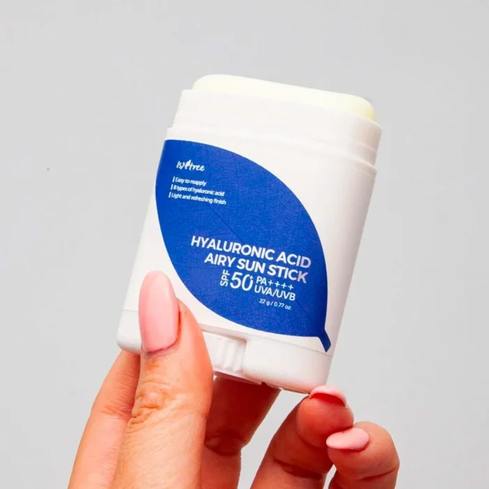Isntree- Hyaluronic Acid Airy Sun Stick SPF 50+ PA++++, 22 g – Image 3