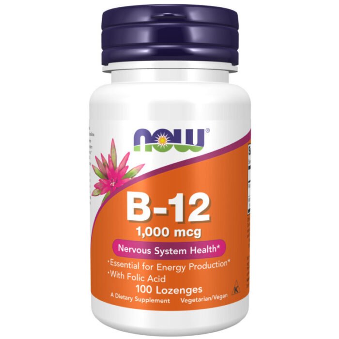 NOW - B-12 1,000 mcg Nervous System Health 100 capsules