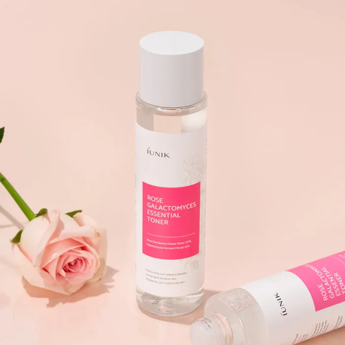 IUNIK Rose Galactomyces Essential Toner 200ml – Image 2