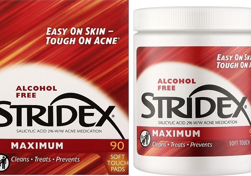 STRIDEX Maximum 2% Salicylic Acid soft touch pads