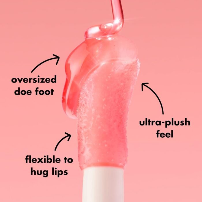 elf GLOW REVIVER LIP OIL INFUSED WITH APRICOT OIL PINK QUARTZ – Image 3