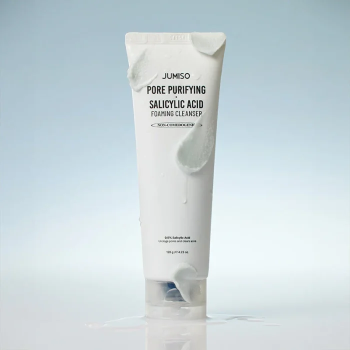 JUMISO Pore-Purifying Salicylic Acid Foaming Cleanser 120g – Image 4