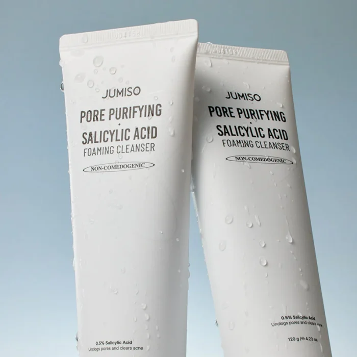 JUMISO Pore-Purifying Salicylic Acid Foaming Cleanser 120g – Image 2