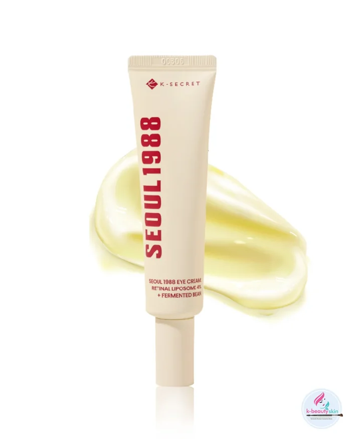 K-SECRET SEOUL 1988 Eye Cream : Retinal Liposome 4% + Fermented Bean 30ml