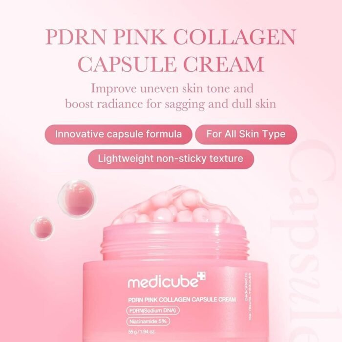 Medicube PDRN Pink Collagen Capsule Cream 55ml – Image 3