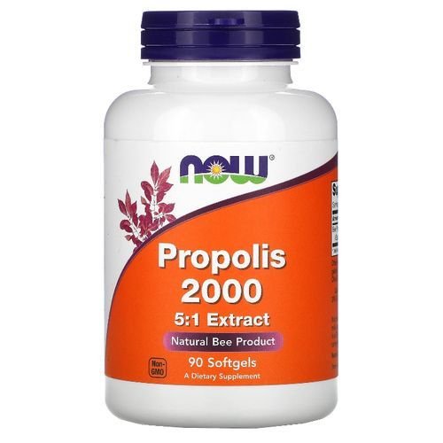 Now Foods Propolis 2000 mg, 90 capsules végétales