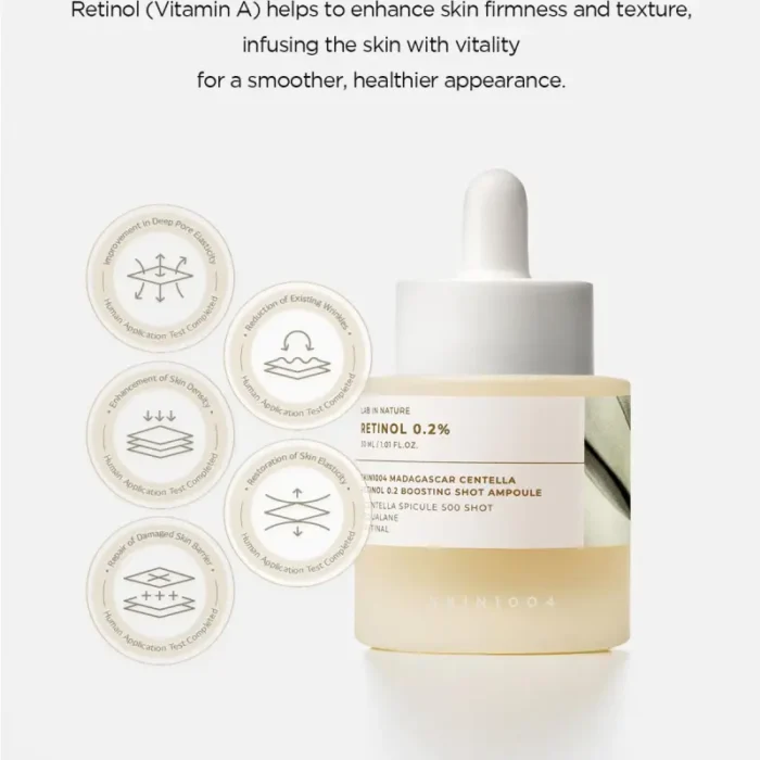 SKIN1004 Retinol 0.2 Boosting Shot Ampoule 30ml – Image 2