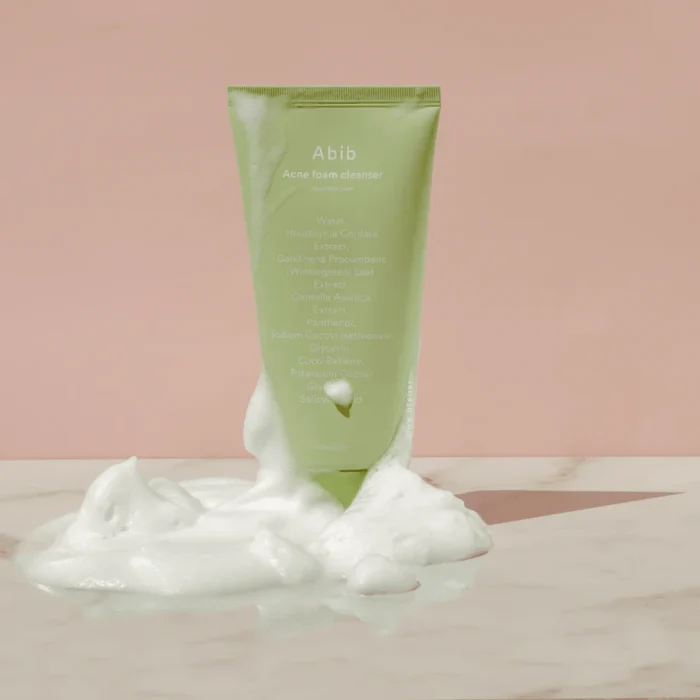 Abib Acne Foam Cleanser Heartleaf Foam 150ml – Image 4