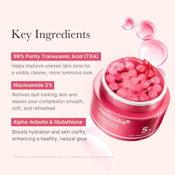 Medicube  TXA Niacinamide Capsule Cream 55ml – Image 4