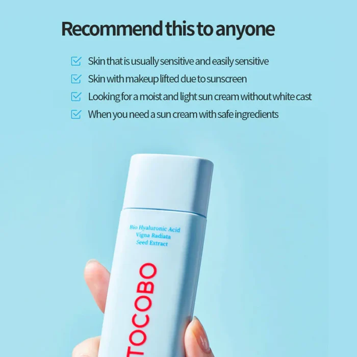 TOCOBO Bio Watery Sun Cream SPF50+ PA++++ 50ml – Image 3