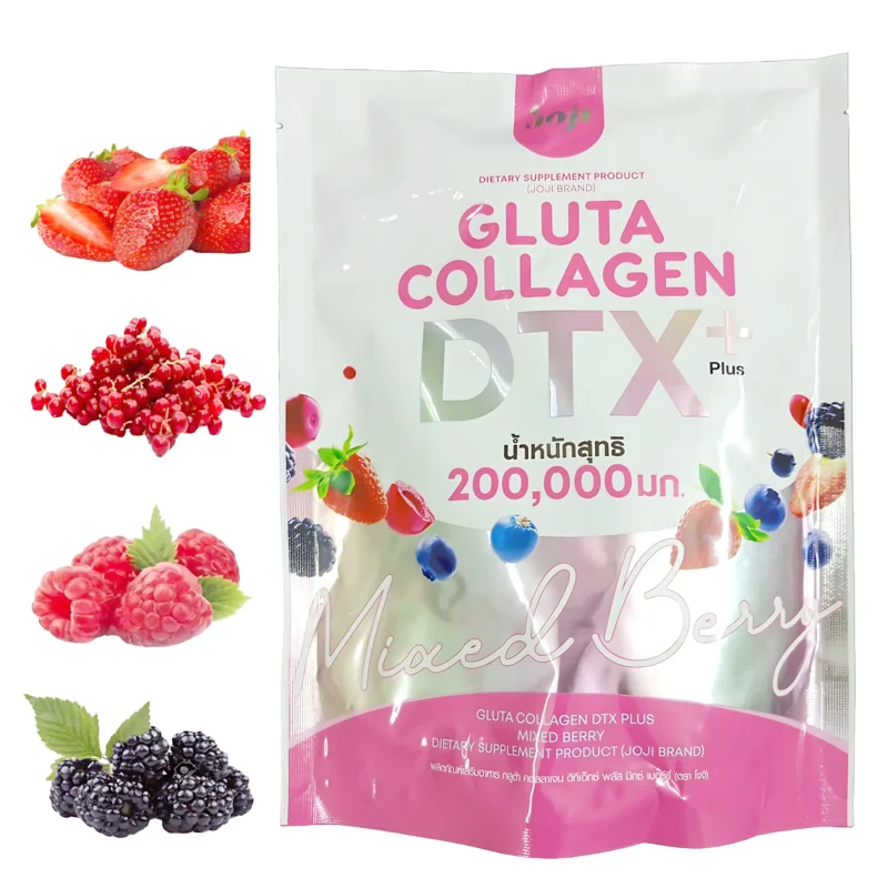 Joji Gluta Collagen DTX Mixed Berry (20g x 10 sachets)