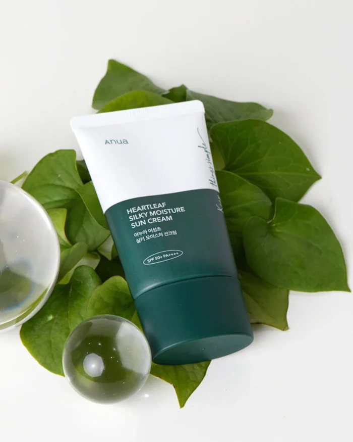 Anua Heartleaf Silky Moisture Sunscreen 50 ml – Image 3