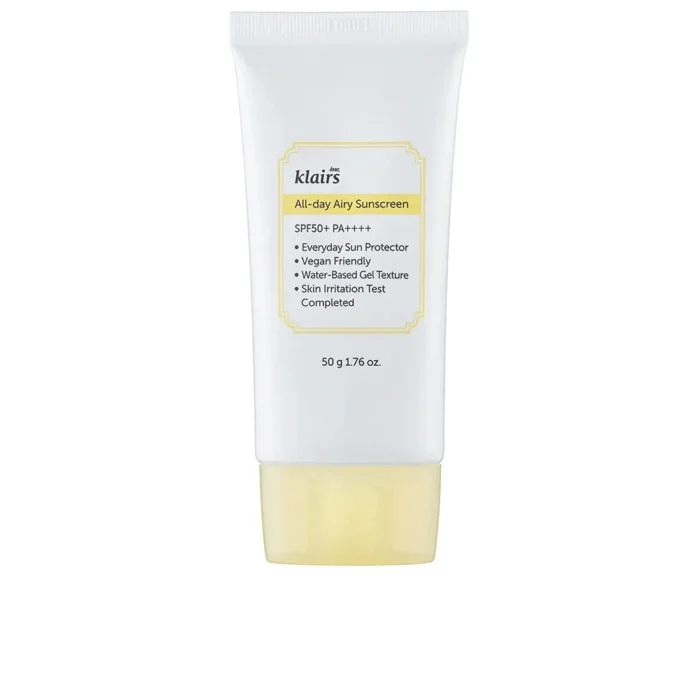 Klairs All day Airy Sunscreen SPF50+PA++++, 50 ml