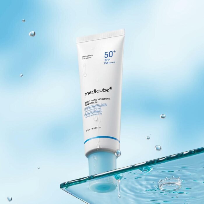 Medicube Zero Pore Moisture Sun Serum SPF50+ PA++++ 50ml – Image 4