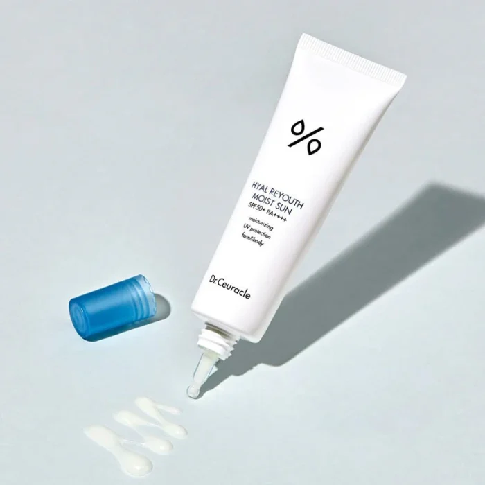 Dr. Ceuracle  Hyal Reyouth Moist Sun SPF50+ PA++++, 50ml – Image 2