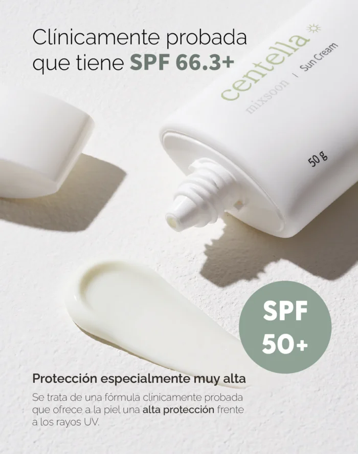 MIXSOON Centella Sun Cream SPF50+ PA++++, 50G – Image 4