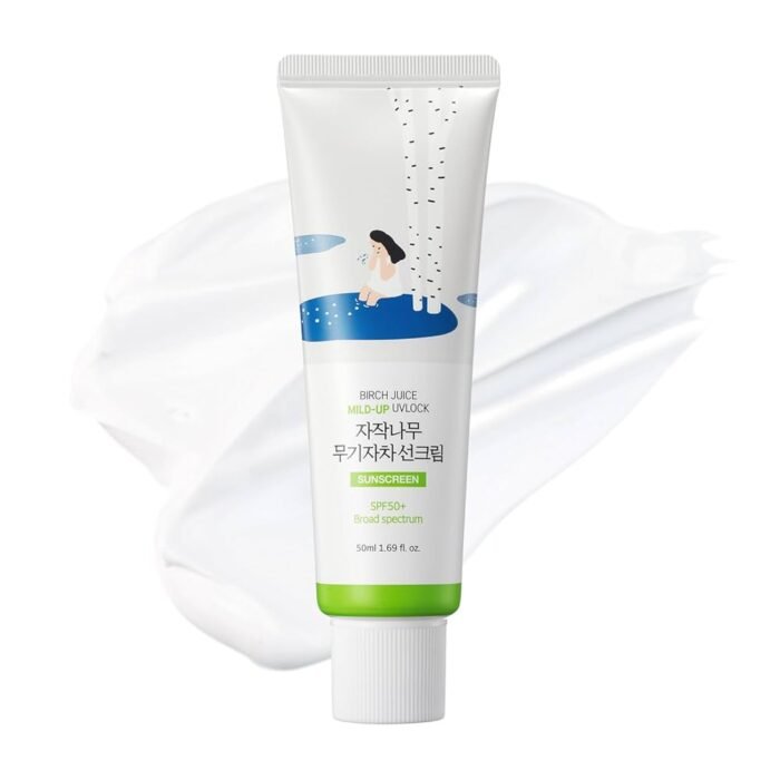 ROUND LAB Birch Moisturizing Mild-Up Sunscreen SPF 50+, PA++++
