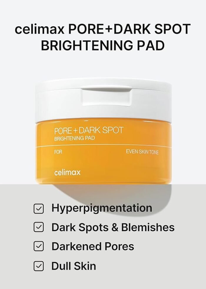 Celimax  Pore + Dark Spot Brightening 100ml/40pads – Image 2