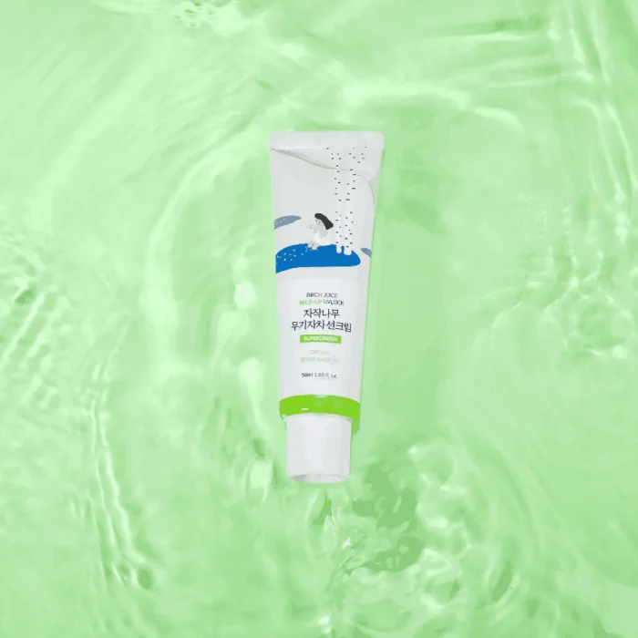 ROUND LAB Birch Moisturizing Mild-Up Sunscreen SPF 50+, PA++++ – Image 4