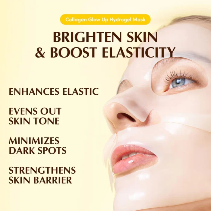 EQQUALBERRY - Collagen Glow Up Hydrogel Mask – Image 6