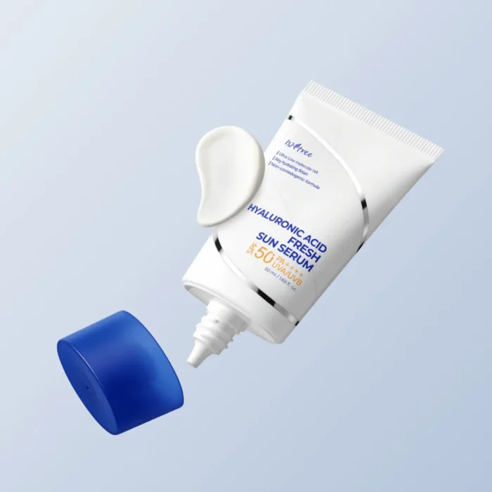 Isntree Hyaluronic Acid Fresh Sun Serum SPF 50+ PA++++ 50ml – Image 3