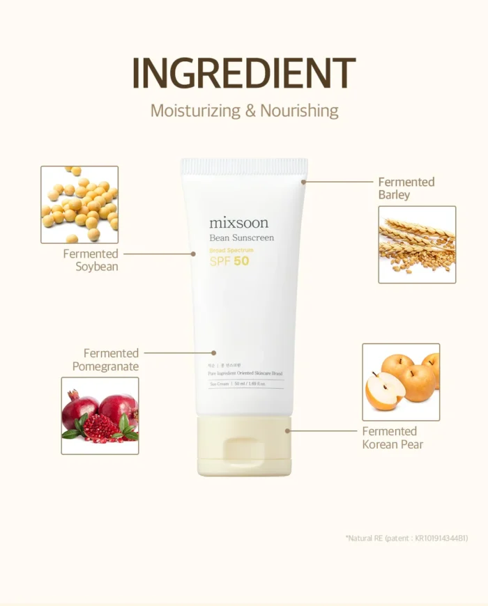 mixsoon Bean Sun Serum SPF50+ PA++++ 50ml – Image 4