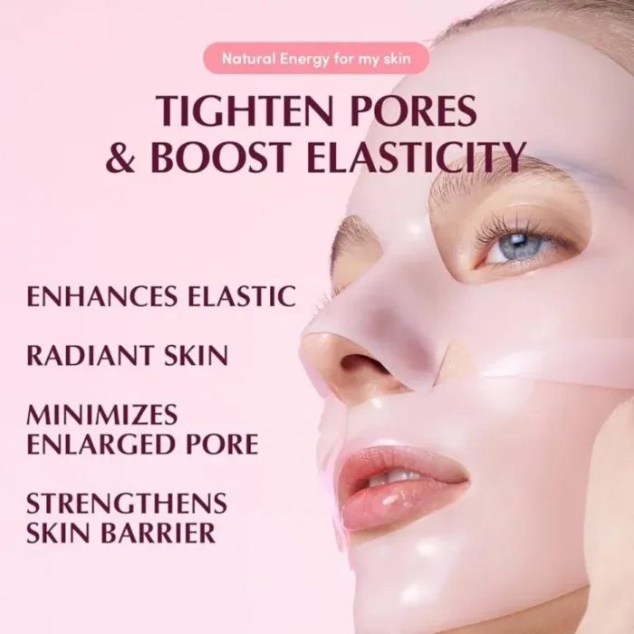 EQQUALBERRY Collagen Pore-Tight Up Hydrogel Mask 30G – Image 3