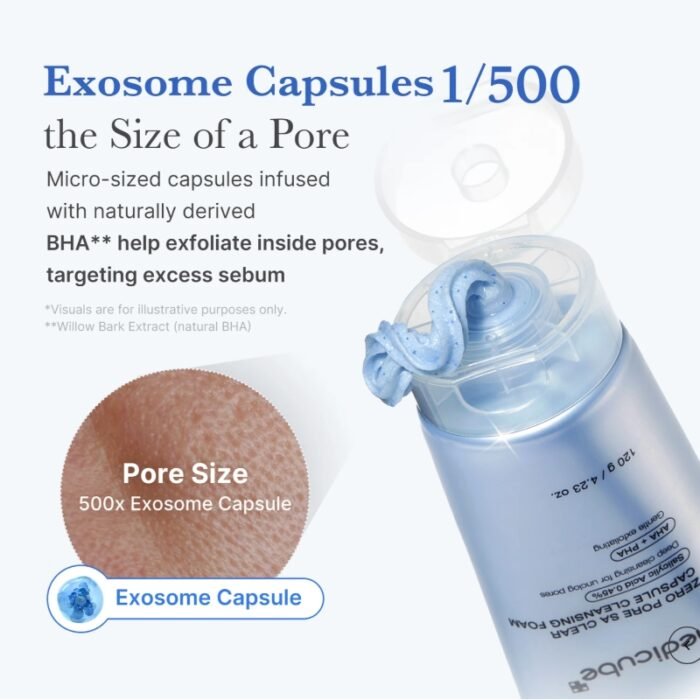 medicube Zero Pore Capsule Cleansing Foam 120g – Image 4