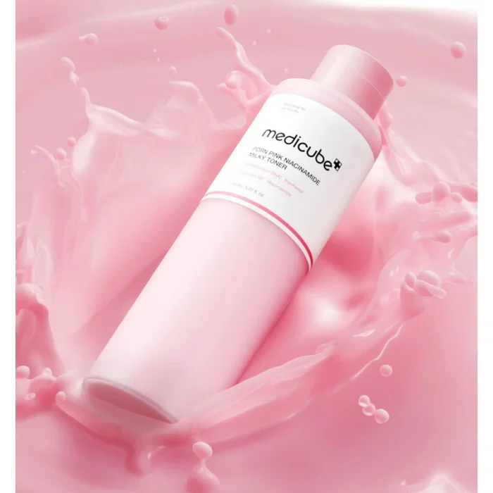 Medicube PDRN PINK NIACINAMIDE MILKY TONER 150 ml – Image 2