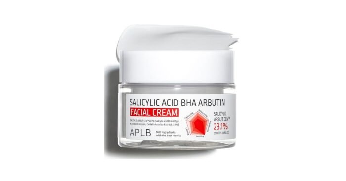 APLB Salicylic Acid BHA Arbutin Facial Cream 55ml