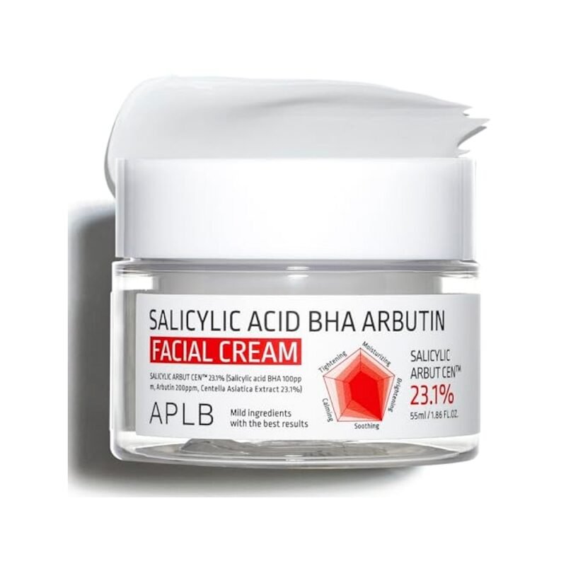 APLB Salicylic Acid BHA Arbutin Facial Cream 55ml