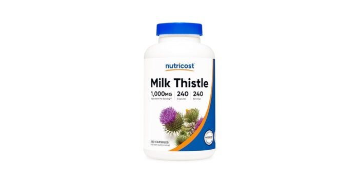 Nutricost, Milk Thistle, 1,000 mg, 240 Capsules
