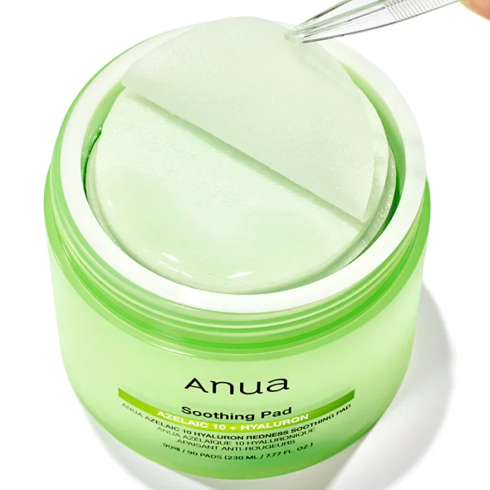 Anua Azelaic 10 Hyaluron Redness Soothing Pad 90 Pads – Image 4