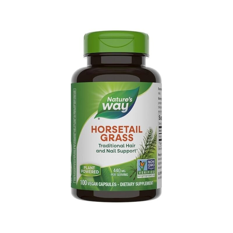 Nature's Way Horsetail Grass - 100 Vegan Capsules