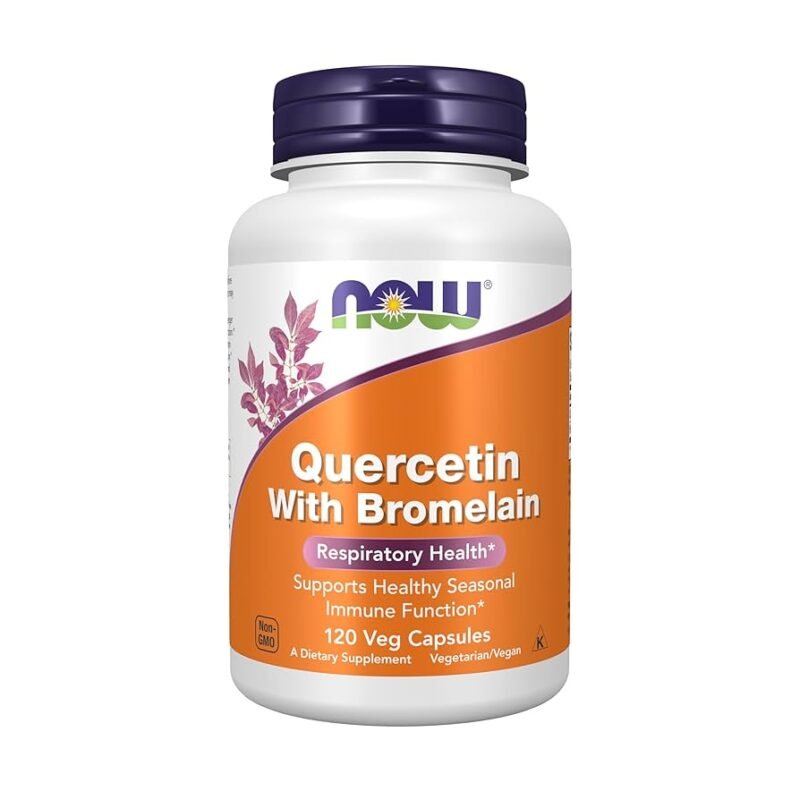 Now Foods Quercetin with Bromelain 120 veg capsules