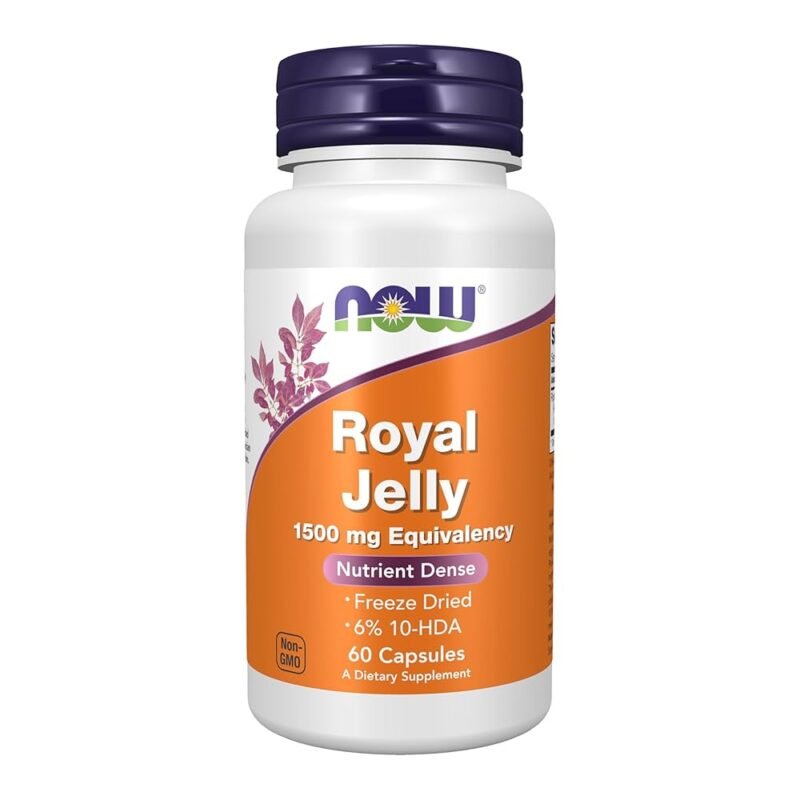 NOW Foods Royal Jelly 60 Capsules