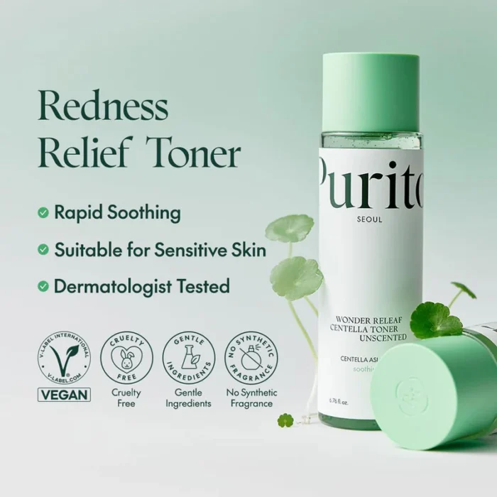 PURITO SEOUL Wonder Releaf Centella Toner Unscented 200ml – Image 3