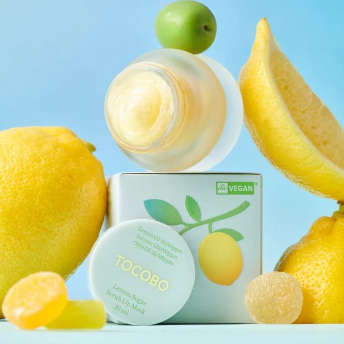 TOCOBO Lemon Sugar Lip Mask 20ml – Image 4