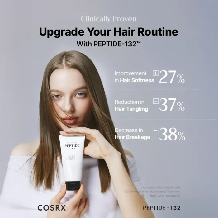 COSRX PEPTIDE 132 Ultra Perfect Hair Bonding Treatment 120ml – Image 3