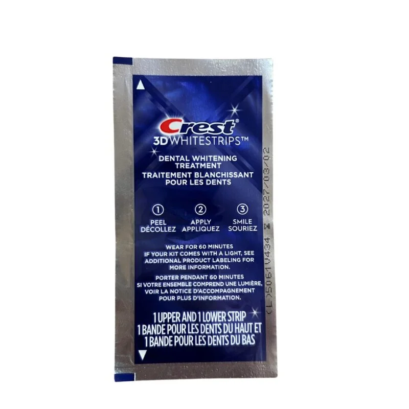 CREST 3D WHITESTRIPS MONTHLY BRIGHTENER KIT MAINTENANCE 1 TREATMENT (60MIN)
