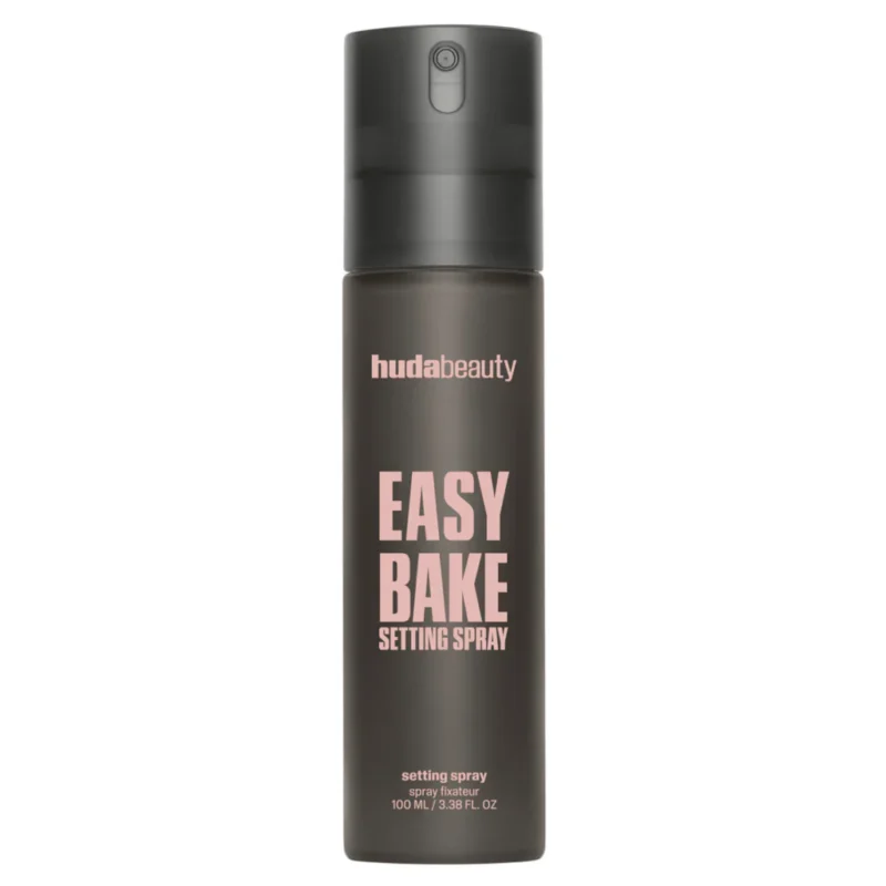 HUDA BEAUTY Easy Bake Setting Spray – Spray fixateur maquillage tenue 16h 100ML