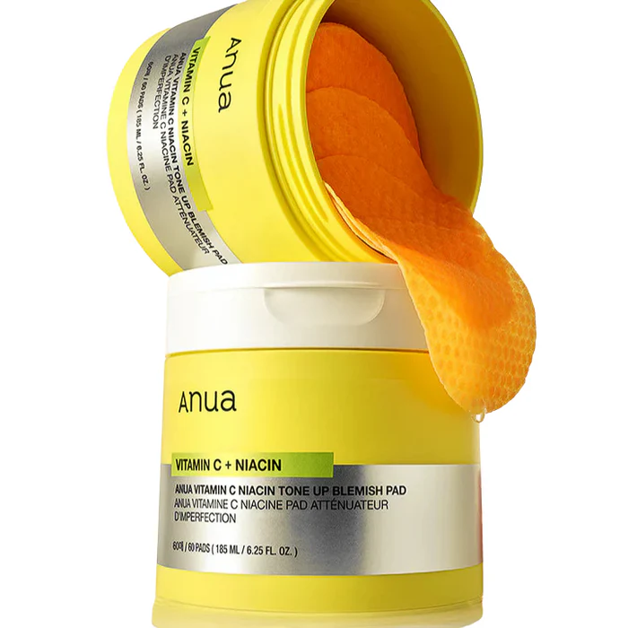 Anua Vitamin C + Niacin Tone Up Blemish Pad 60 pads (185Ml)