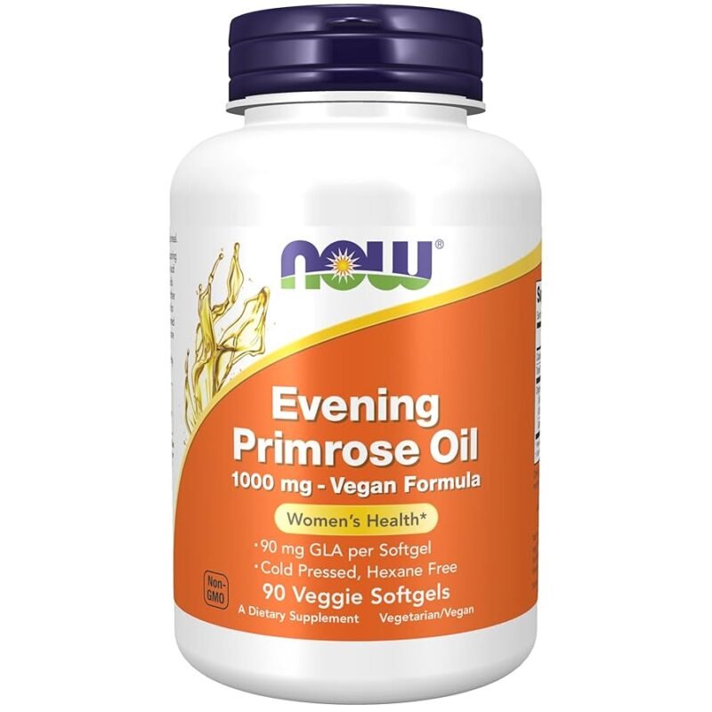 Now Foods Evening Primrose Oil, 1000 mg, 90 Veggie Softgels