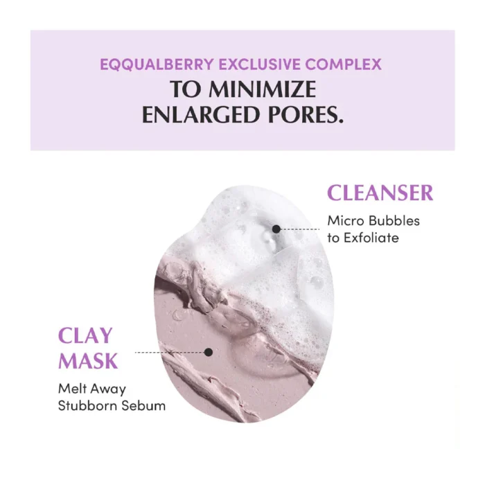 Eqqualberry Purple Rice Pore Purifying Pack Cleanser – Image 3