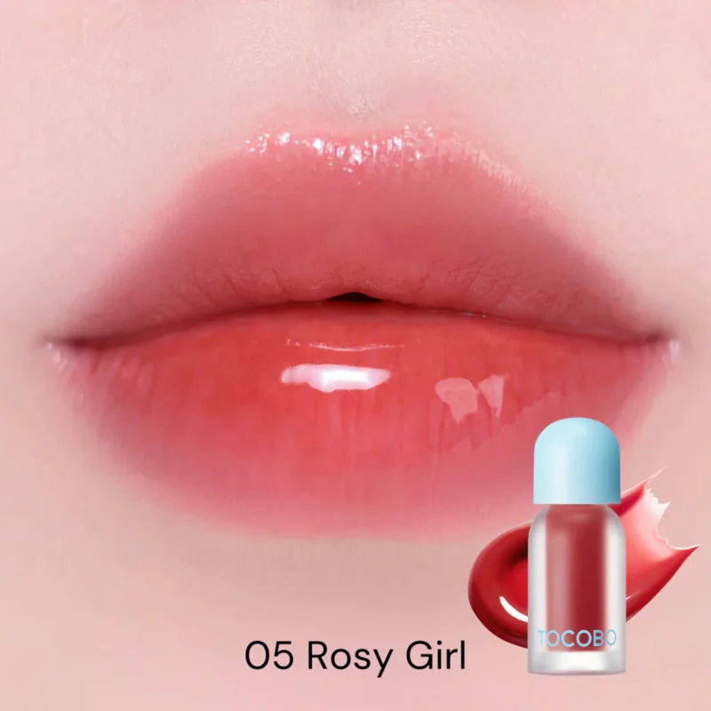 TOCOBO JUICY BERRY PLUMPING LIP OIL 05 ROSY GIRL
